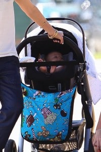 Apollo Rossdale at brother Zuma'a soccer game