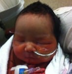 Baby Faith born to mom Jessie Ayagalria Alaska