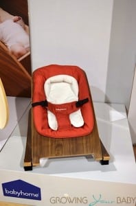 Baby Home Wave bounce chair walnut:clay