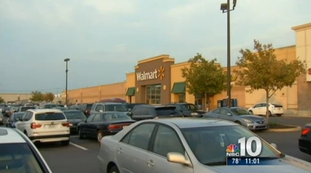 Baby left in car outside Walmart Philadelphia