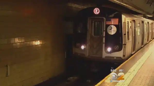Baby rolls off platform onto subway tracks Jamaica plains station