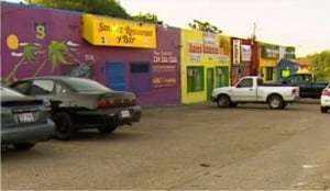 Bar where toddler was found in car by strangers
