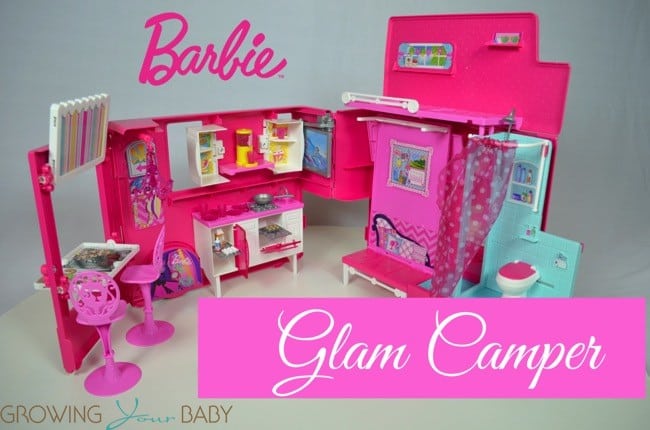 glam camper barbie