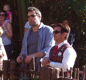 Ben Affleck at Disneyland