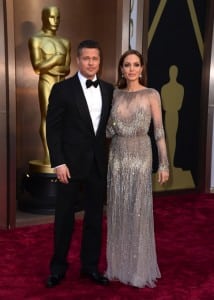 Brad Pitt and Angelina Jolie - 86th Annual Academy Awards