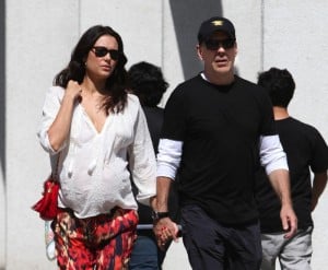 Bruce Willis out in LA with pregnant wife Emma Heming