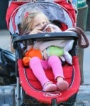 Bethenny Frankel Takes Daughter Bryn On A Walk In New York