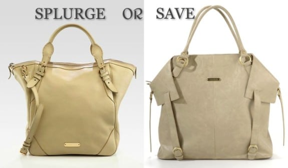 Splurge or Save? Burberry vs Timi & Leslie!