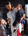 Camila Alves at Walk Of Fame Star ceremony with sons Levi and Livingston