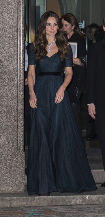 Catherine, Duchess of Cambridge arrives at The Portrait Gala 2014