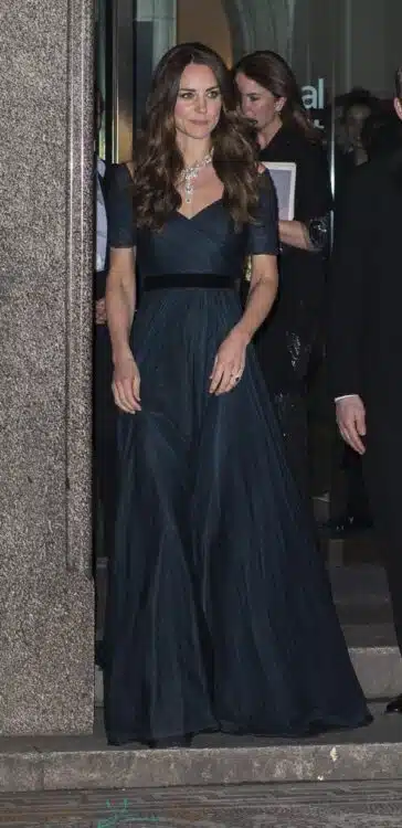 Catherine, Duchess of Cambridge arrives at The Portrait Gala 2014