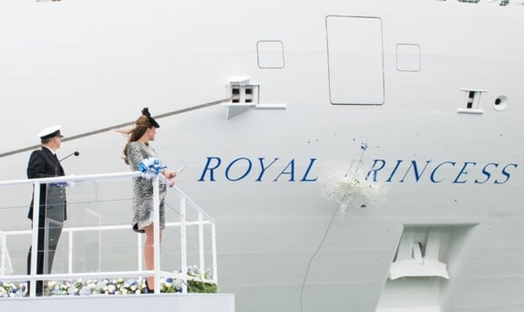 Catherine Middleton, Christens Royal Princess