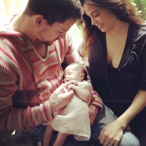 Channing and Jenna Tatum Show Off Baby Everly