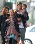 Chris Hemsworth & Elsa Pataky with daughter India