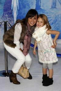 Constance Zimmer and daughter Collette attends the Disney's 'Frozen' Los Angeles premiere