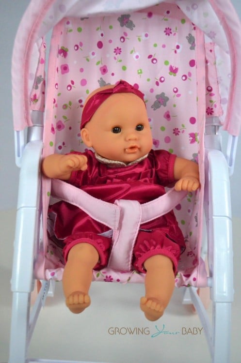 corolle baby doll stroller