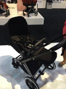 Cybex Priam Stroller with stroller seat reclined