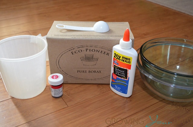 DIY making Slime - what you need