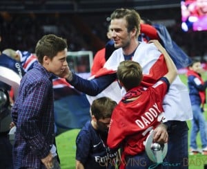 David Beckham's PSG farewell