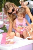 Denise Richards & Eloise at Corolle Event at the Grove LA