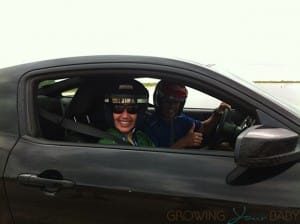 Doing Hot Laps with Johnny Unser
