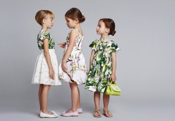 Dolce & Gabanna SS14 children's collection