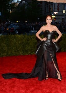 Doutzen Kroes at the 2013 Met Gala at the Metropolitan Museum of Art