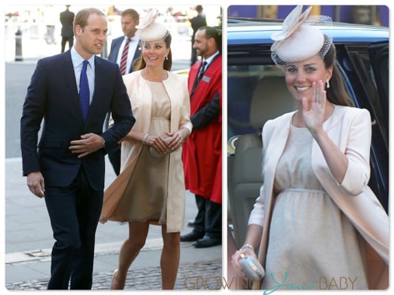 Duke and Duchess of Cambrige at the 60th Anniversary Coronation