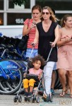 Ellen Pompeo Out For A Stroll With Her Daughter
