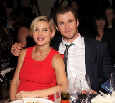 Elsa Pataky and chris hemsworth help haiti Gala