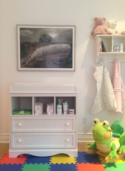 Elsa Pataky's twins nursery