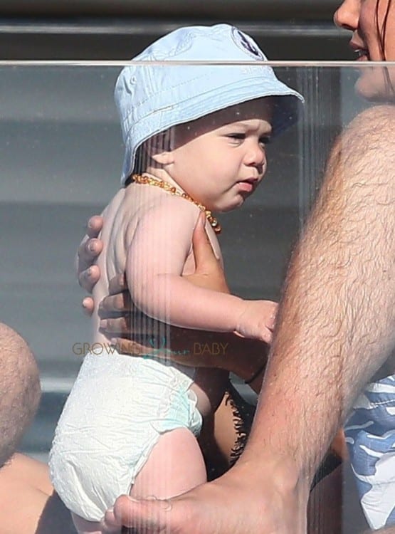 Eric Cowell relaxes on board a yacht in St. Tropez