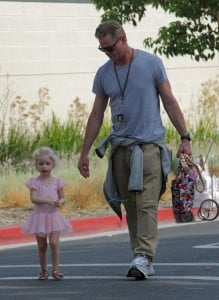 Eric Dane with daughter Georgia