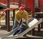 Finnegan Born-Crow at the park