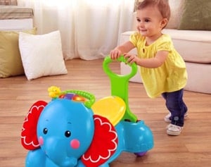 Fisher-Price 3-in-1 Bounce, Stride and Ride Elephant t