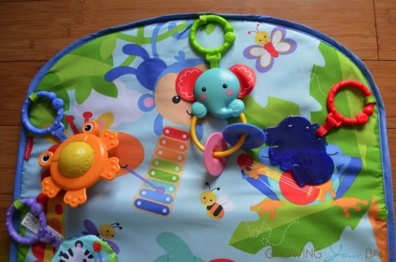 Fisher-Price Kick N Play Piano Gym - tummy time