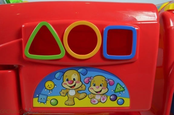 Fisher-Price Smart Stages Crawl Around Car - Sorting panel