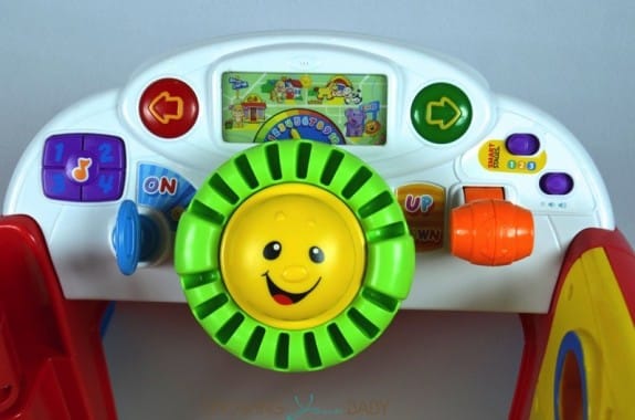 Fisher-Price Smart Stages Crawl Around Car  - dashboard