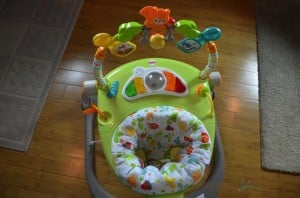 Fisher-Price Woodland Friends Space Saver Jumperoo - from above