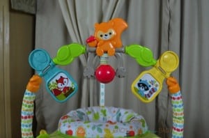 Fisher-Price Woodland Friends Space Saver Jumperoo - toy bar