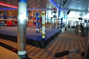 Freedom of the Seas - boxing ring