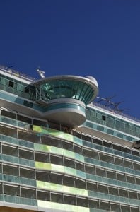Freedom of the Seas - cantilevered whirlpool