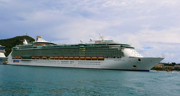 Freedom of the Seas in St. Thomas