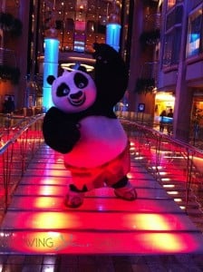 Freedom of the Seas - kung foo panda
