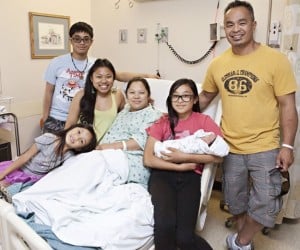 Fritz and Josephine Rosales with their family