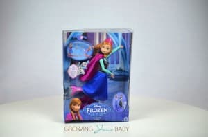 Frozen Skating Anna Doll - in the package