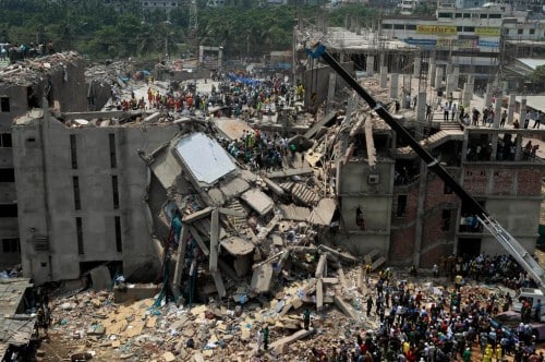 Garment Building collapse in Bangladesh