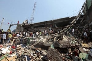 Garment Building collapse in Bangladesh