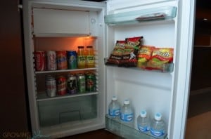 Generations Riviera Maya - oceanfront suite stocked mini fridge