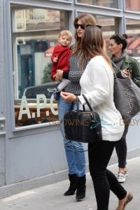 Gisele Bundchen out in New York City with daughter Vivian
